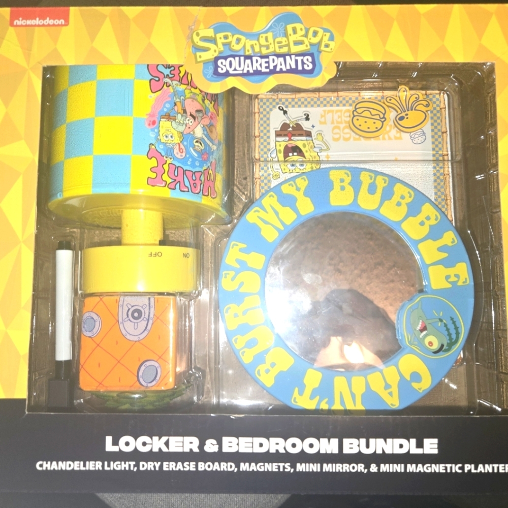 Kids SpongeBob locker set